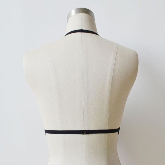 Choker with lace under bust - Picture 2 of 3